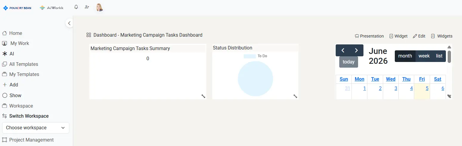 AI Dashboard