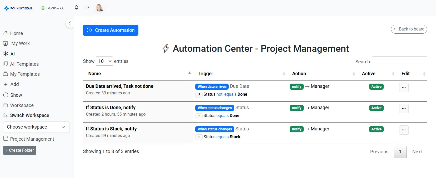 AiWorkk Automations